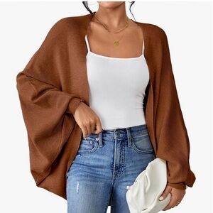 Women's Oversized Batwing Sleeve